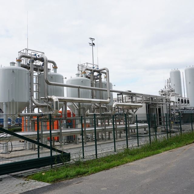EGK Biogasaufbereitungsanlage mobile