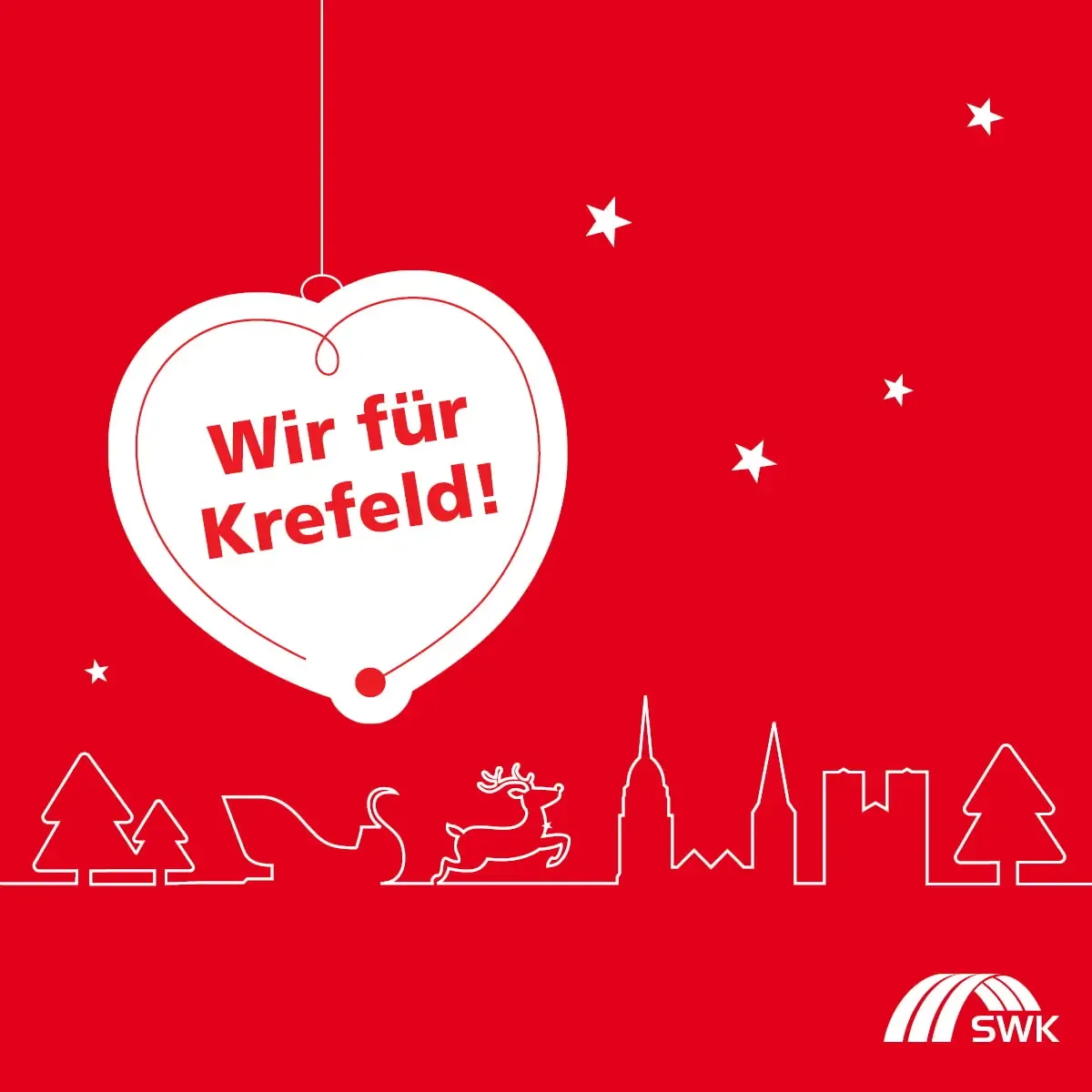 Logo Wir für Krefeld - Wunschbaum Aktion