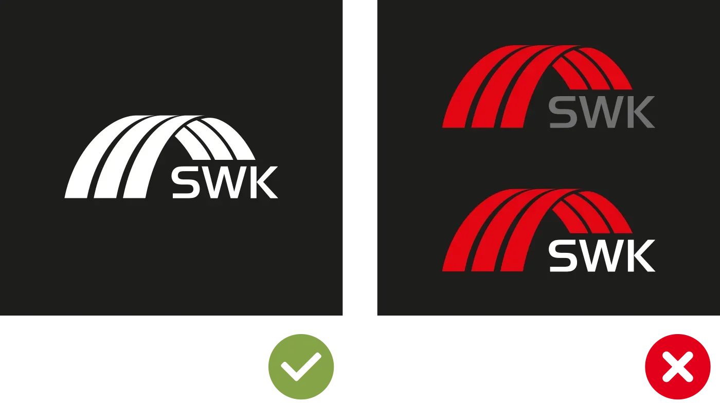 SWK Logo auf dunklem Hintergrund
