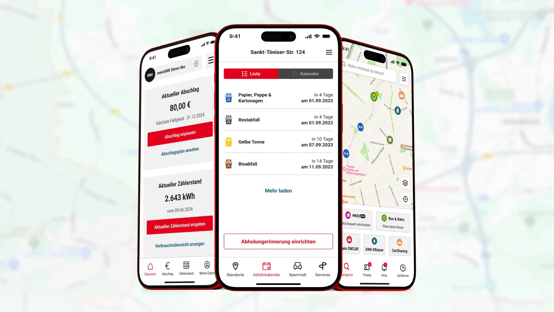 SWK App mit GSAK als Startscreen