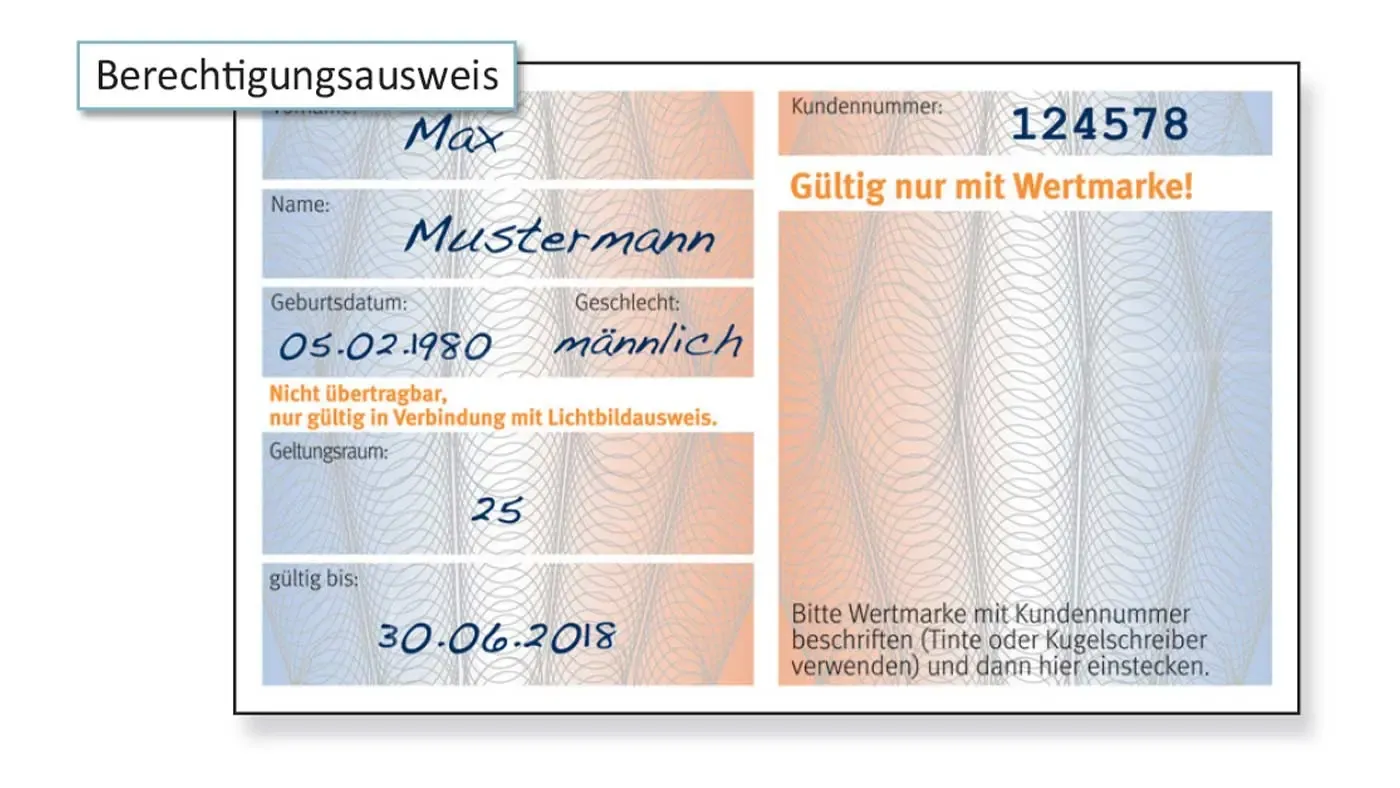Berechtigungsausweis