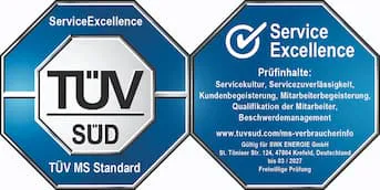 TÜV Siegel Service Excellence 2026