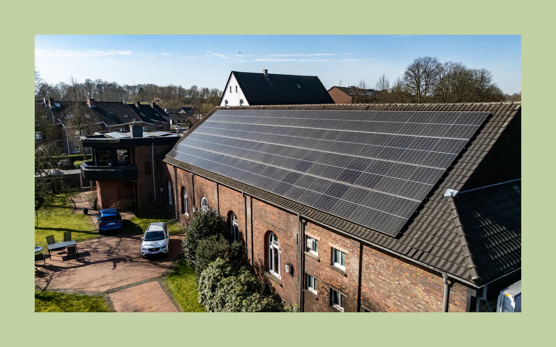 Dachsolaranlage in Dorsten