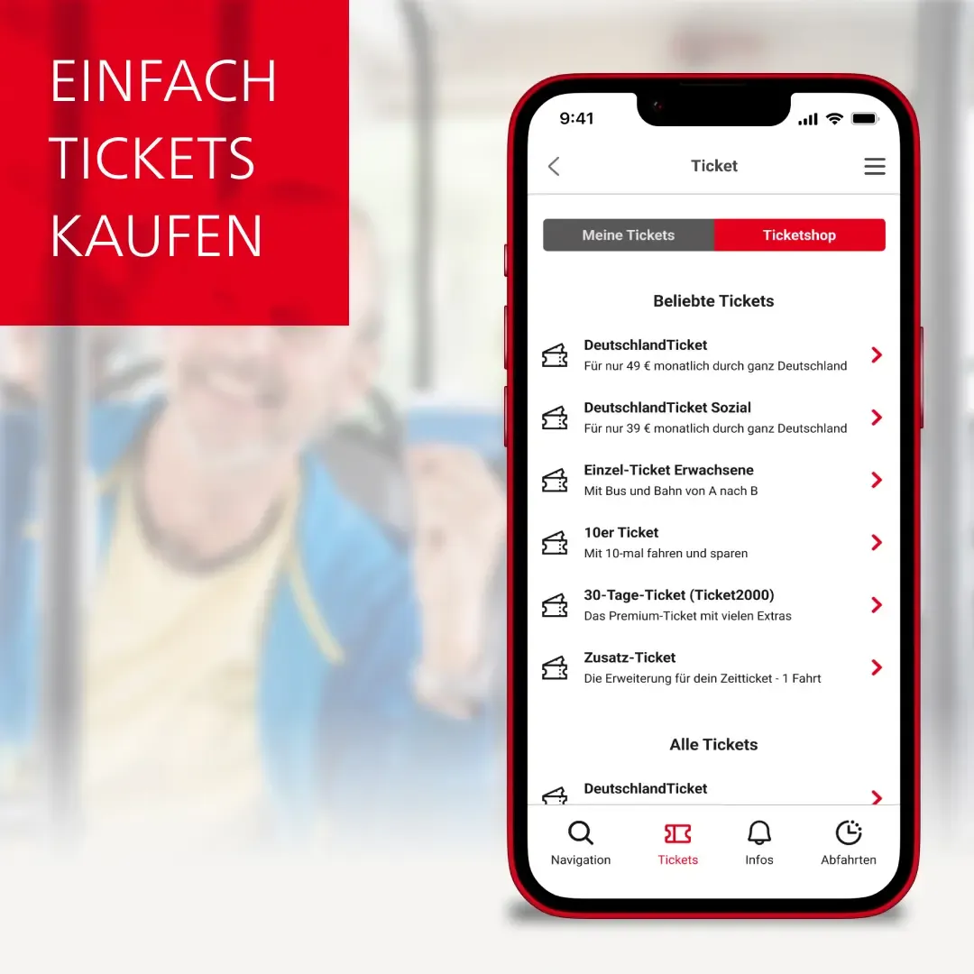 Einfach Tickets kaufen