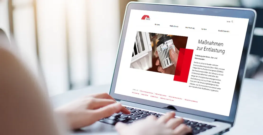Infoseite Maßnahmen zur Entlastung