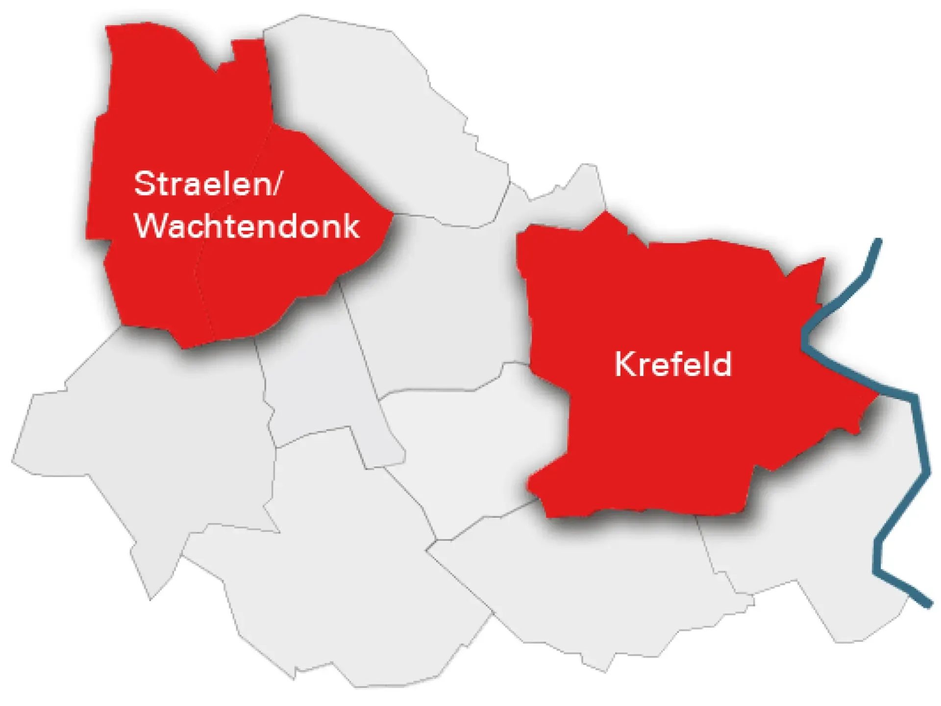 NGN Karte Straelen Wachtendonk rot markiert