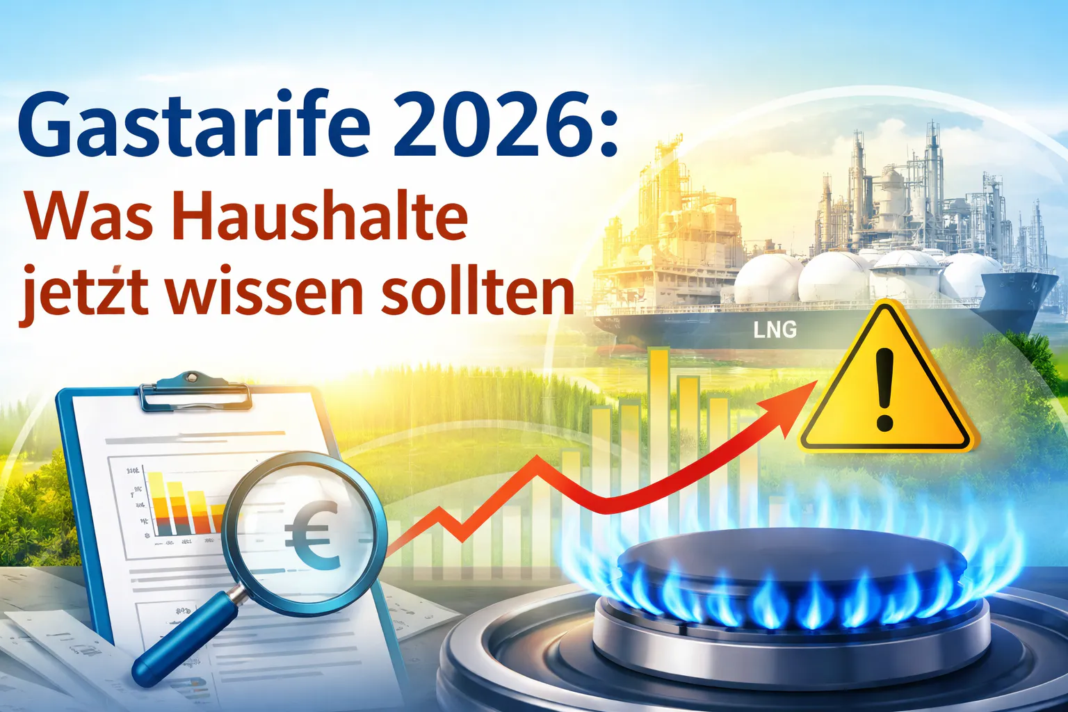 Gastarife 2026: Was Haushalte jetzt wissen sollten