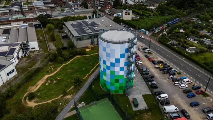 SWK ENERGIE Fernwärmespeicher