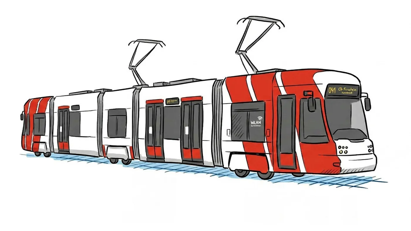 Grafik Bus und Bahn