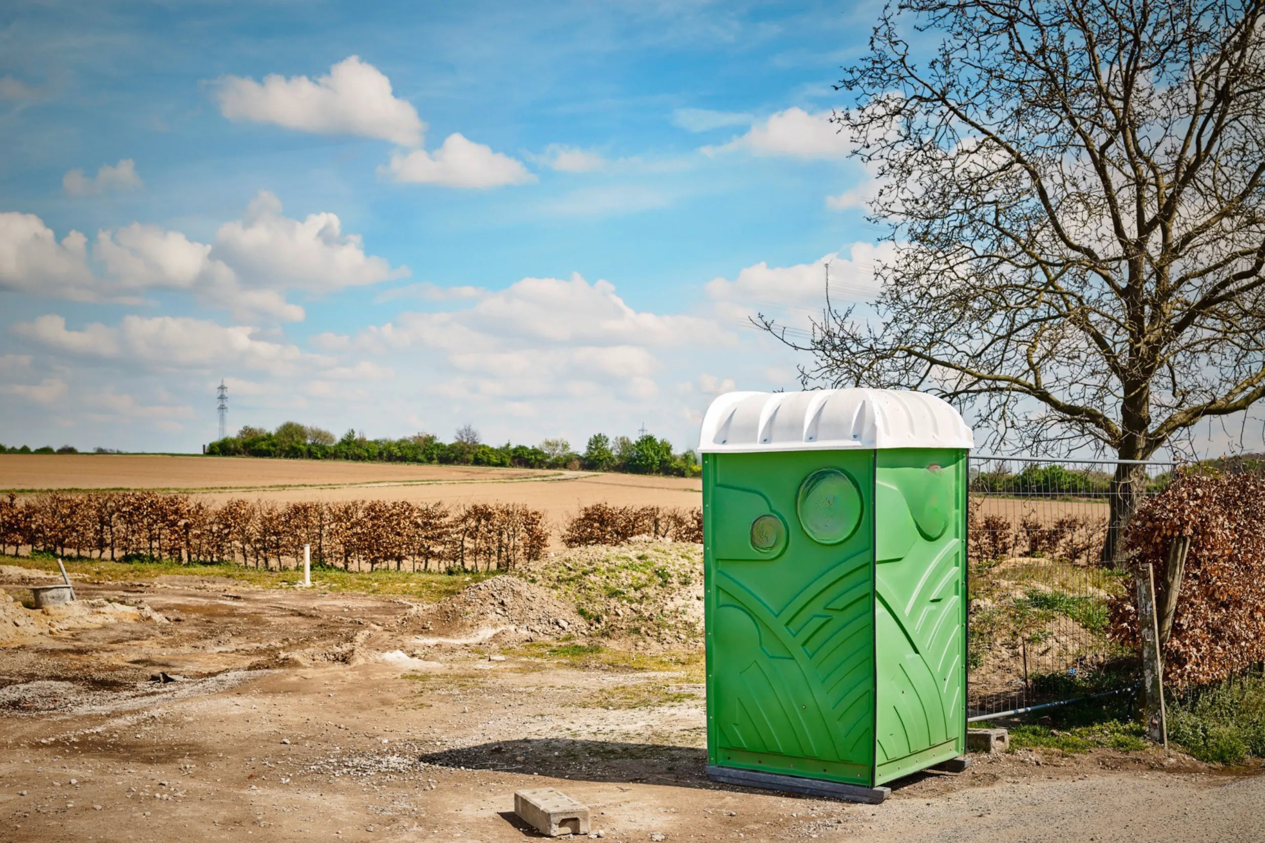 Mobile Toilettenkabine