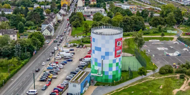 Krefelder Wärmespeicher aus der Ferne