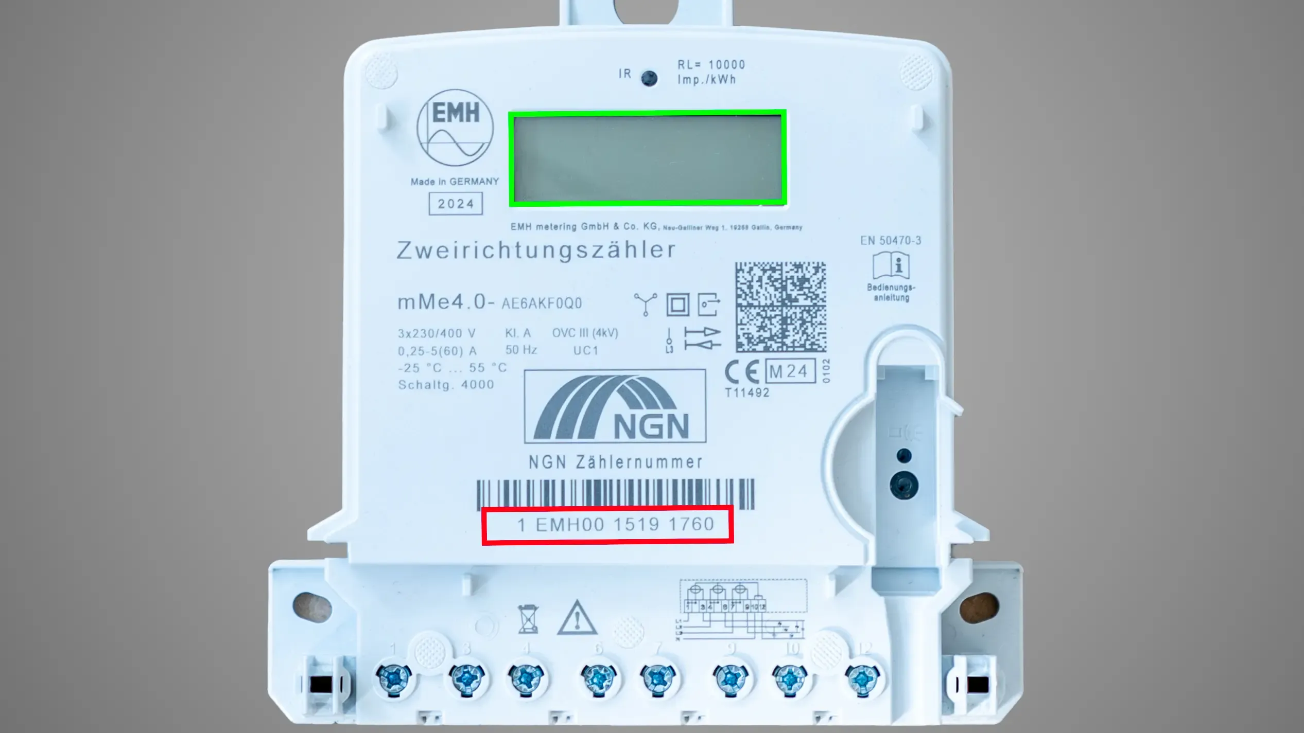 NGN Zweirichtungszähler