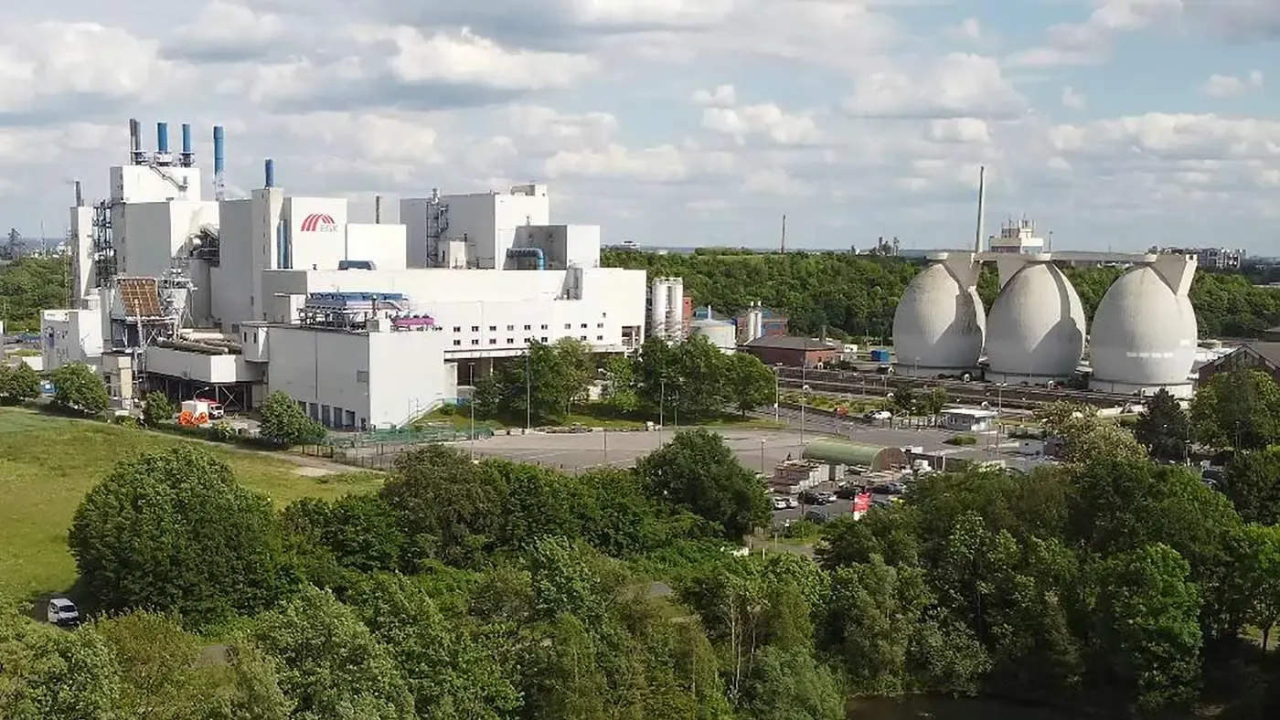 EGK aus der Vogelperspektive fotografiert