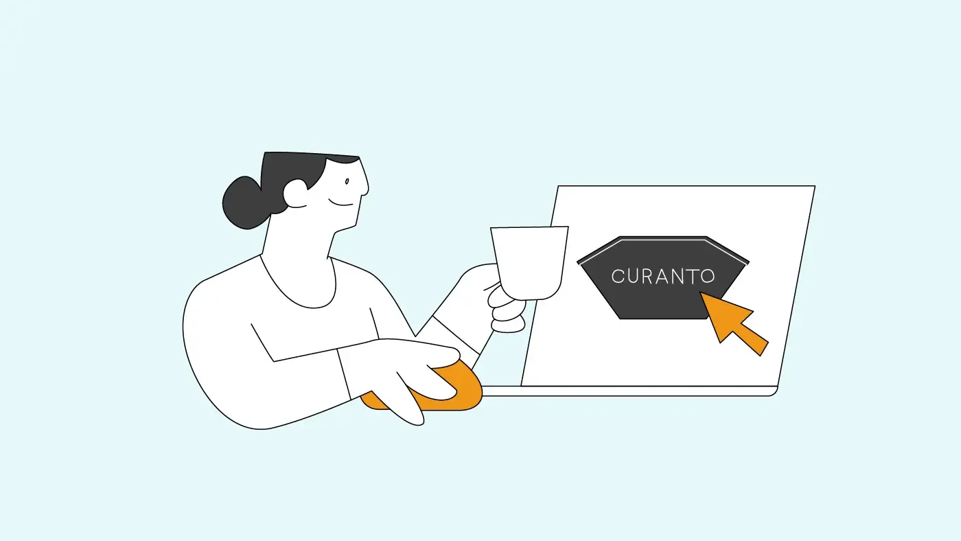 Illustration Curanto Container Onlineshop