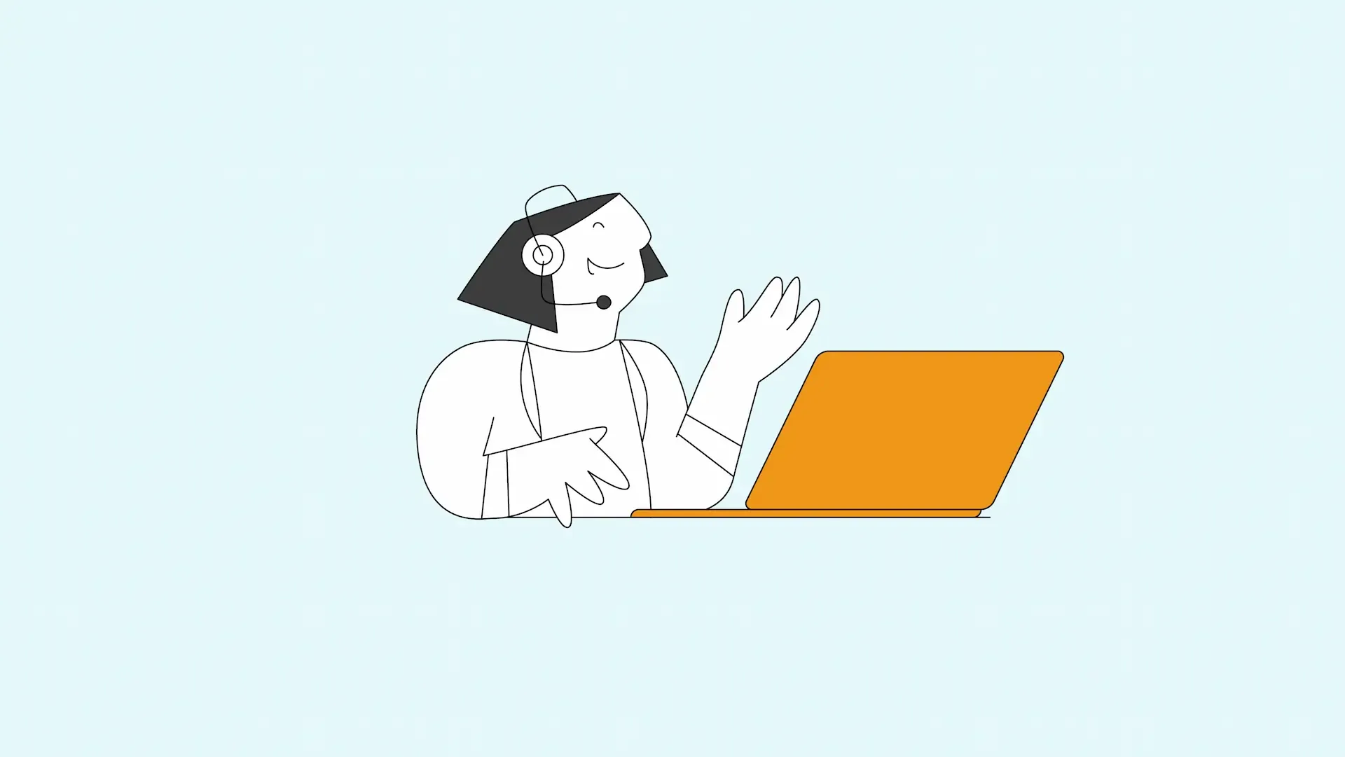 Illustration EGN Kontakt Bürgerservice