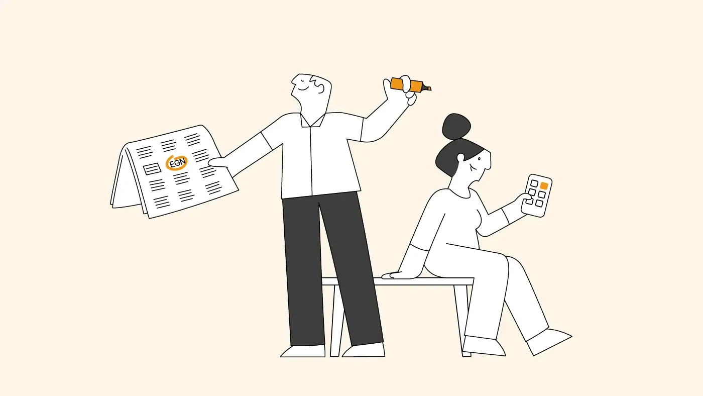Illustration Argumente für die EGN