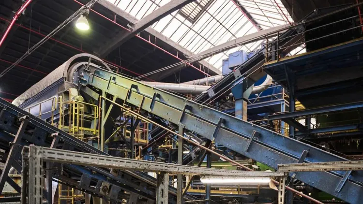 Wiederaufbereitungsanlage für Kunststoff von der EGN