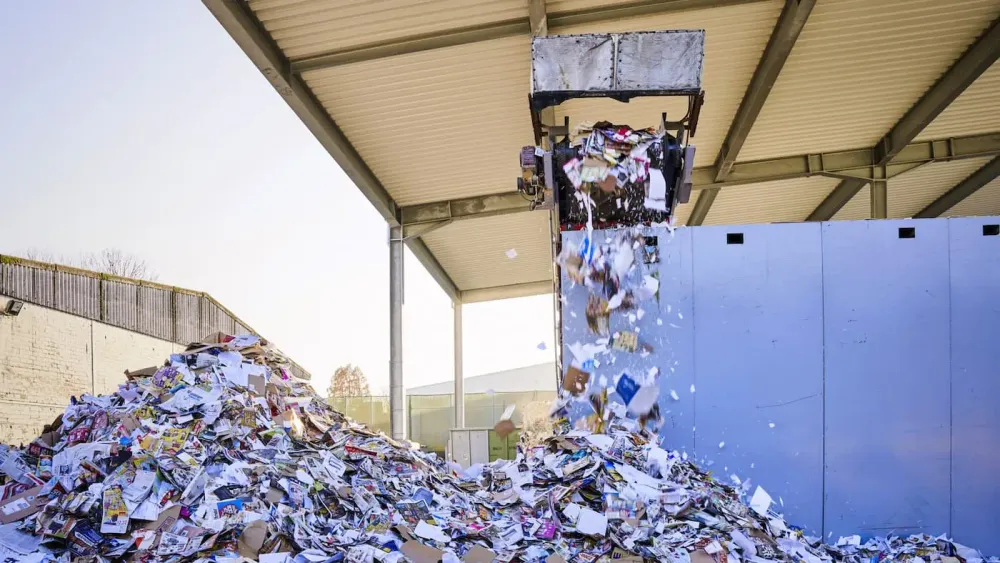 Papieraufbereitungsanlage der EGN