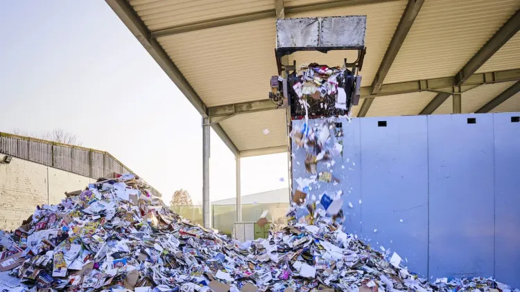 Papieraufbereitungsanlage der EGN