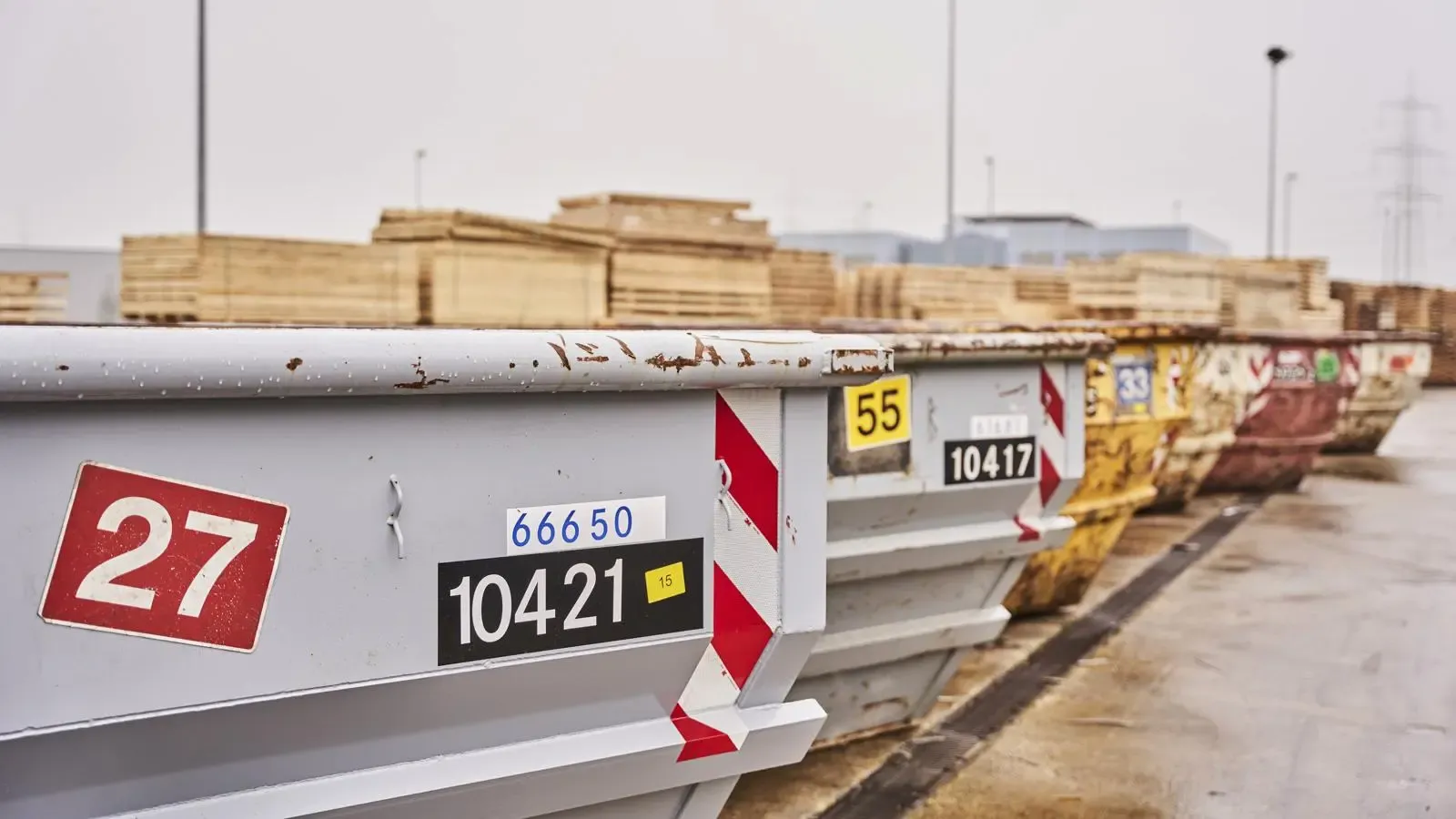 EGN Container nebeneinander