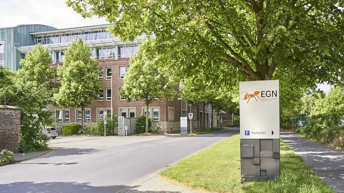 Einfahrt EGN Firmengelände