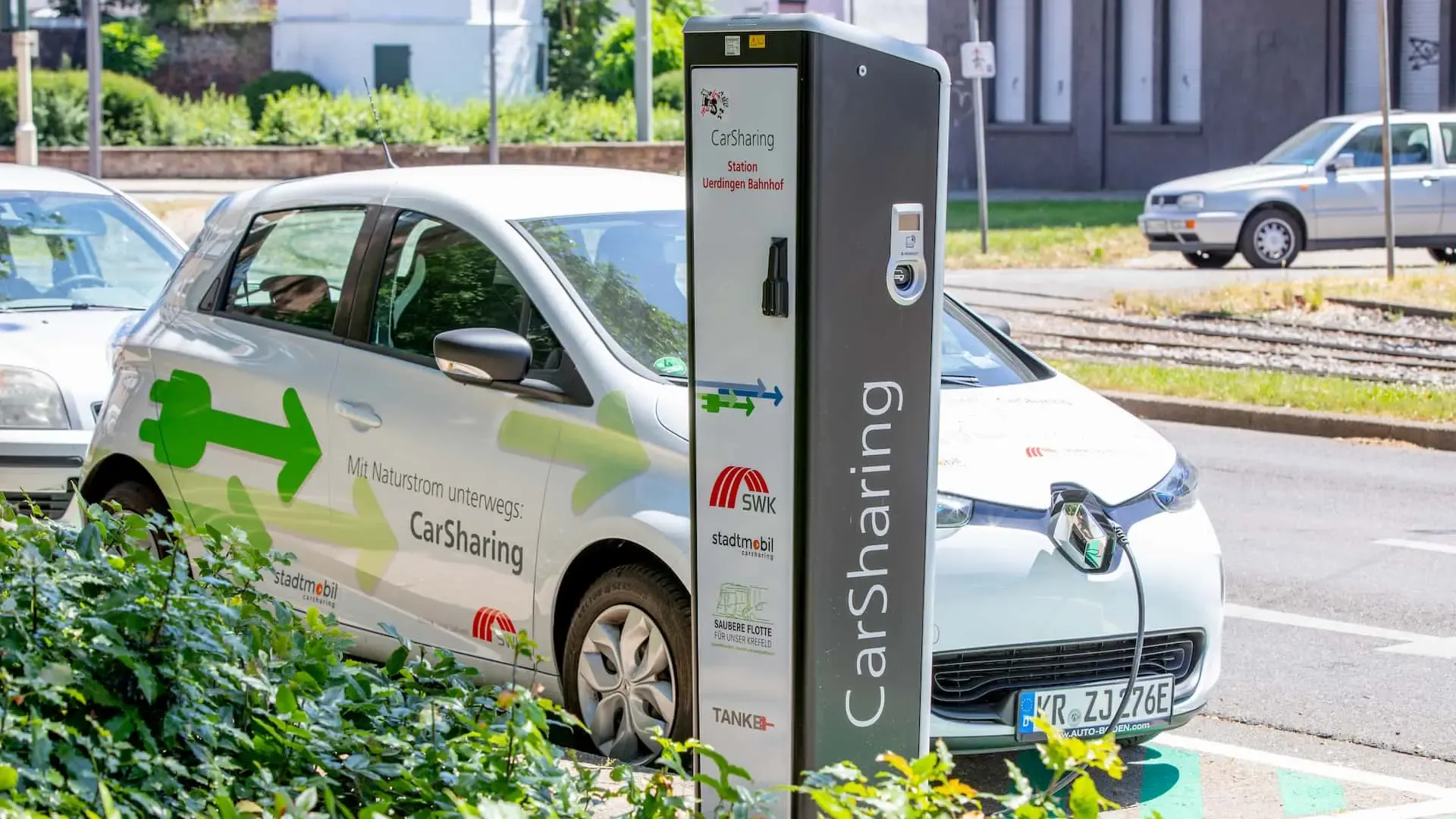 Carsharing Station in Krefeld