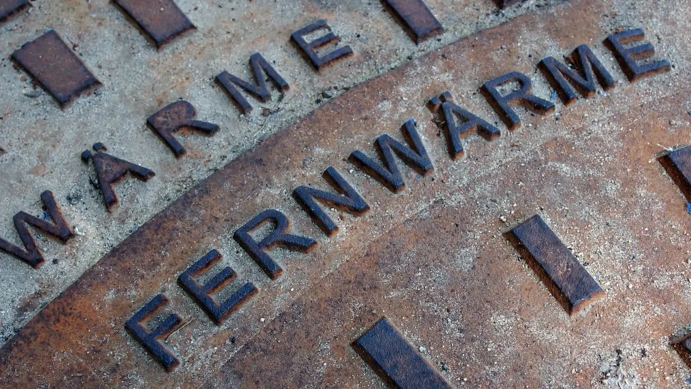 Fernwärme Gullideckel