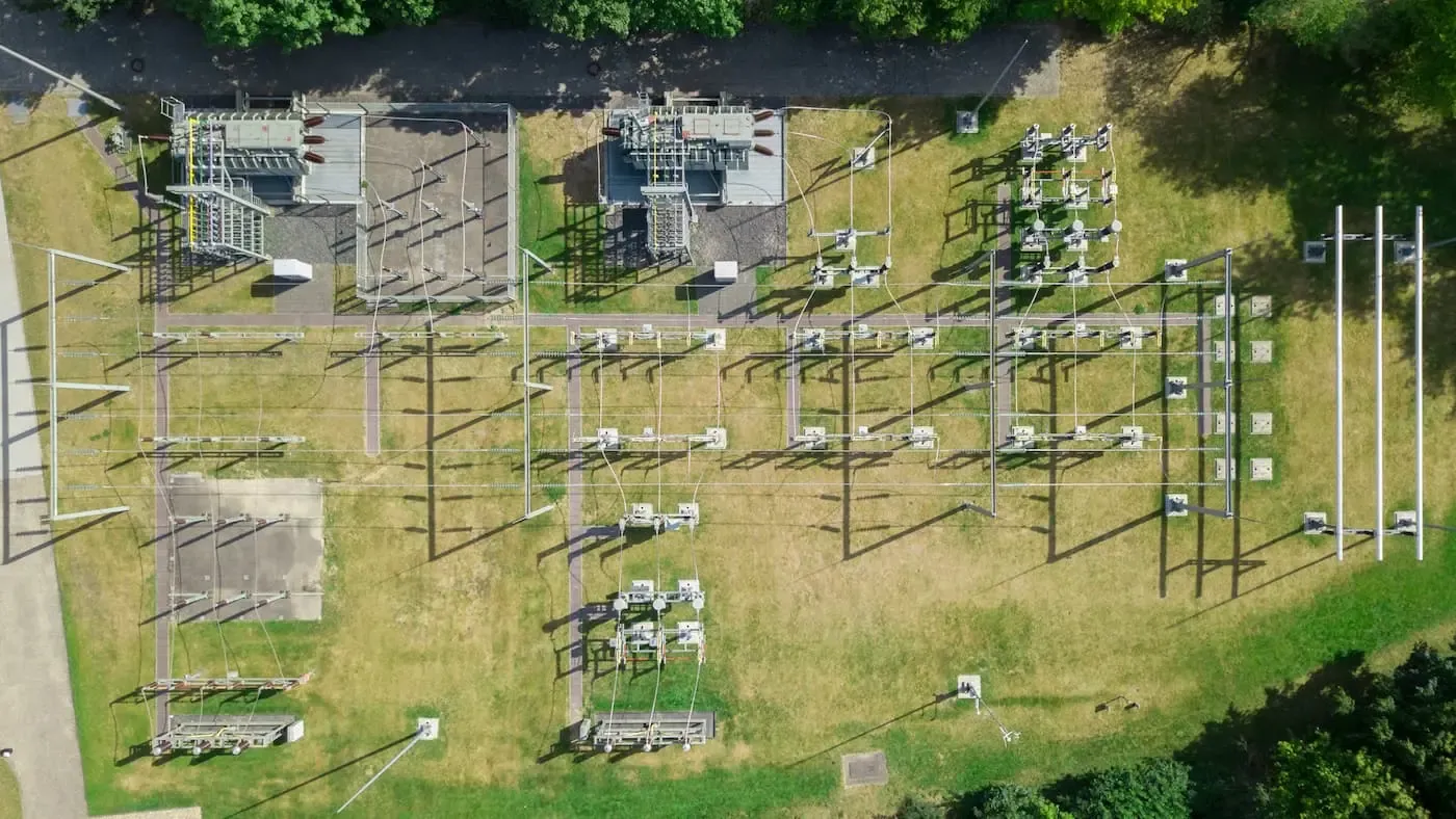 NGN Unsere Netze von oben fotografiert