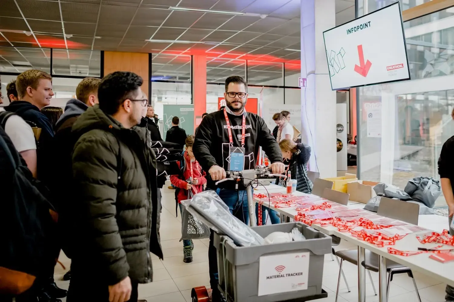 Infopoint beim KReathon 2019